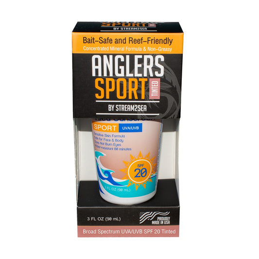 Anglers Sport Tinted Sunscreen SPF 20