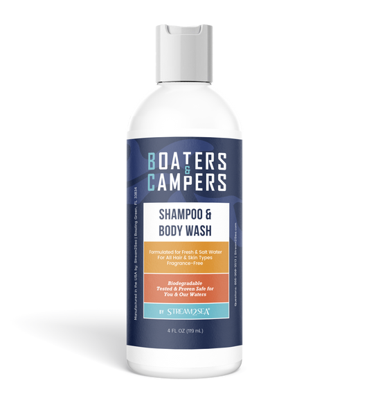 Boaters & Campers Hair Shampoo & Body wash - 4 oz