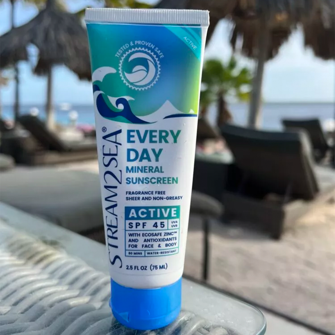 Mineral Sunscreen SPF 45 - Stream2Sea Global 154