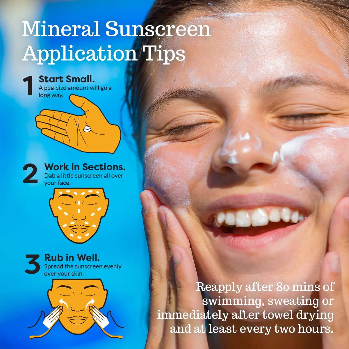 Mineral Sunscreen Application - Stream2Sea Global 151